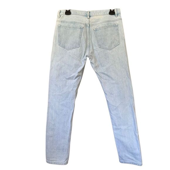 A.P.C. Petit New Standard Mid-Rise Straight-Leg Jeans Light Wash Size 29 Unisex - Picture 5 of 12